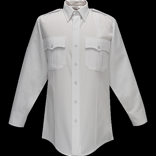 Picture of Flying Cross Deluxe Tropical Long Sleeve Shirt w/ Pleated Pockets 45W66 00 17.5 36/37