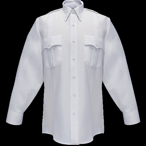 Picture of Flying Cross Duro Poplin Long Sleeve Shirt w/ Sewn-In Creases 35W54 00 17.5 34
