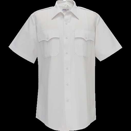 Picture of Flying Cross Duro Poplin Short Sleeve Shirt w/ Sewn-In Creases 85R54 00 17.5 N/A