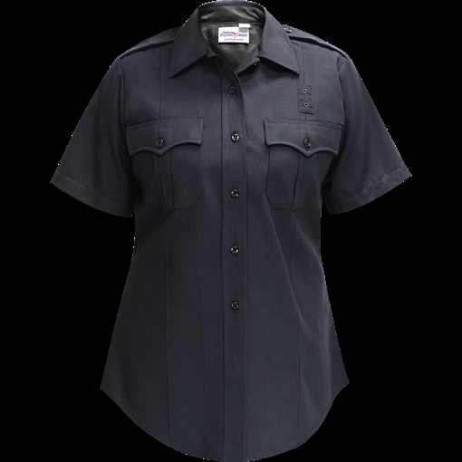 Picture of Flying Cross Justice Women's Short Sleeve Shirt w/ Traditional Collar - LAPD Navy 157R84 86 44 N/A
