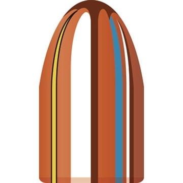 Picture of Hornady FULL METAL JACKET 9MM (0.355'') 124GR ROUND NOSE 2900/BOX 35577B