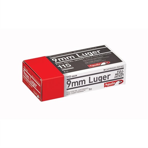 Picture of FMJ 9MM LUGER AMMO 105002700 -