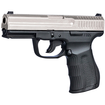 Picture of FMK Firearms FMK 9C1 G2 Standard Package Pistol 9mm 4 in. Black with Titanium Slide 14 rd. FMKG9C1G2SS