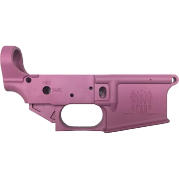 Picture of FMK AR-1 Extreme Strip Lower AR-15 Polymer Lower Receiver Pink Raspberry FMKGAR1EPK