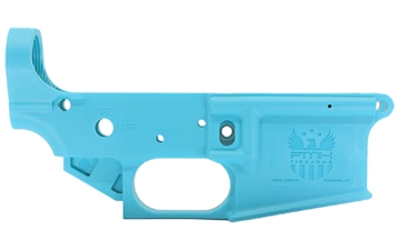 Picture of FMK Firearms AR-1, Lower, AR-15, Stripped, Polymer Receiver, Blue Jay Color FMKGAR1ETB
