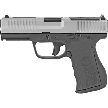 Picture of FMK Firearms FMK Elite Pistol Package 9mm 4 in. Black with Titanium Slide 14 rd. FMKG9C1ESS