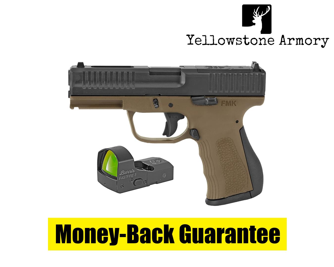 FMK Elite Pro Pistol Package 9mm 4 in. Burnt Bronze 14 rd. FMKG9C1EPROBBRT-img-0