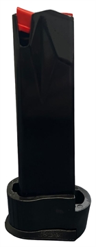 Picture of FMK 9C1 Replacement Magazine 17rd 9mm Luger Extended Base Plate Black Fits Gen2/3 M9C1M17