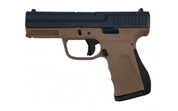 Picture of FMK Firearms 9C1G2, Double Action Only, Semi-automatic, Polymer Frame Pistol, 9MM, 3.87" Barrel, Matte Finish, Black/Bronze, Mag Out Safety, 10 Rounds, 1 Magazine FMKG9C1G2BRTSSCM