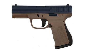 Picture of FMK Firearms 9C1G2, Striker Fired, Semi-automatic, Polymer Frame Pistol, 9MM, 3.87" Barrel, Matte Finish, Black/Bronze Frame, 10 Rounds, 1 Magazine FMKG9C1G2BRTSC