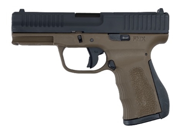 Picture of FMK G3 Threaded Barrel Pistol 9mm 4.5 in. Burnt Bronze w/ Glock Comp Sights 14rd FMKG49TBB