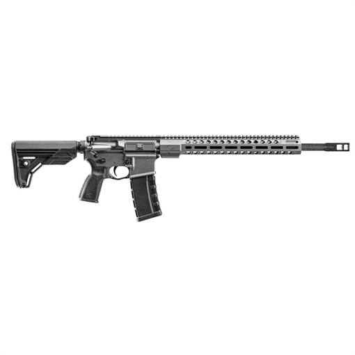 Picture of FN FN 15 DMR3 5.56x45mm NATO 18" Barrel 30+1, Tungsten Gray Receiver, Black OEM Stock & Grip, Optics Ready 36100683