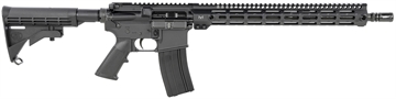 Picture of FN FN 15 SRP G2 5.56x45mm NATO 30+1 16" Black Button Rifled Barrel, Black Picatinny Rail Aluminum Receiver, M-LOK Handguard, Black Synthetic 6 Position Collapsible Stock, Black Polymer Grip 36100608