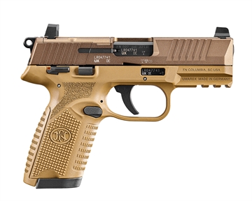 Picture of FN 502 MRD CA FDE PISTOL 2-10RD MAGS  CA COMPLIANT 66-102318 845737019358