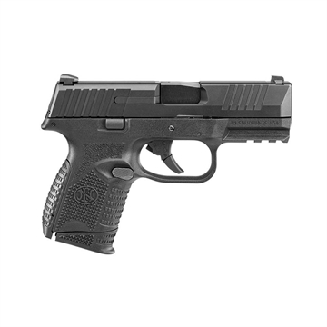 Picture of FN 509 Compact 9mm Luger 3.70" Barrel 12+1 Or 15+1, Matte Black Polymer Frame With Mounting Rail, Matte Black Stainless Steel Slide, No Manual Safety 66100815