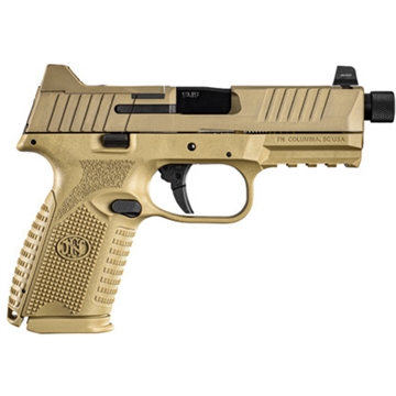 Picture of FN FN 509M Tactical NMS Pistol 9mm 4.5 in. FDE w/Threaded Barrel 15/24 rd. 66-100745