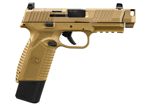 Picture of FN 545 MRD QD COMPENSATOR 45 ACP NMS 2-10 RD MAGS FDE 66102138