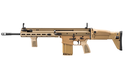 Picture of FN SCAR 17S Rifle 7.62x51mm 20rd Magazine 16.25" Threaded Barrel FDE 38-102017-200 38102017200