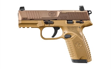 Picture of FN 502 MRD CA Compliant Handgun .22 LR 10rd Magazines(2) 4" Barrel FDE Optic Ready 66-102318