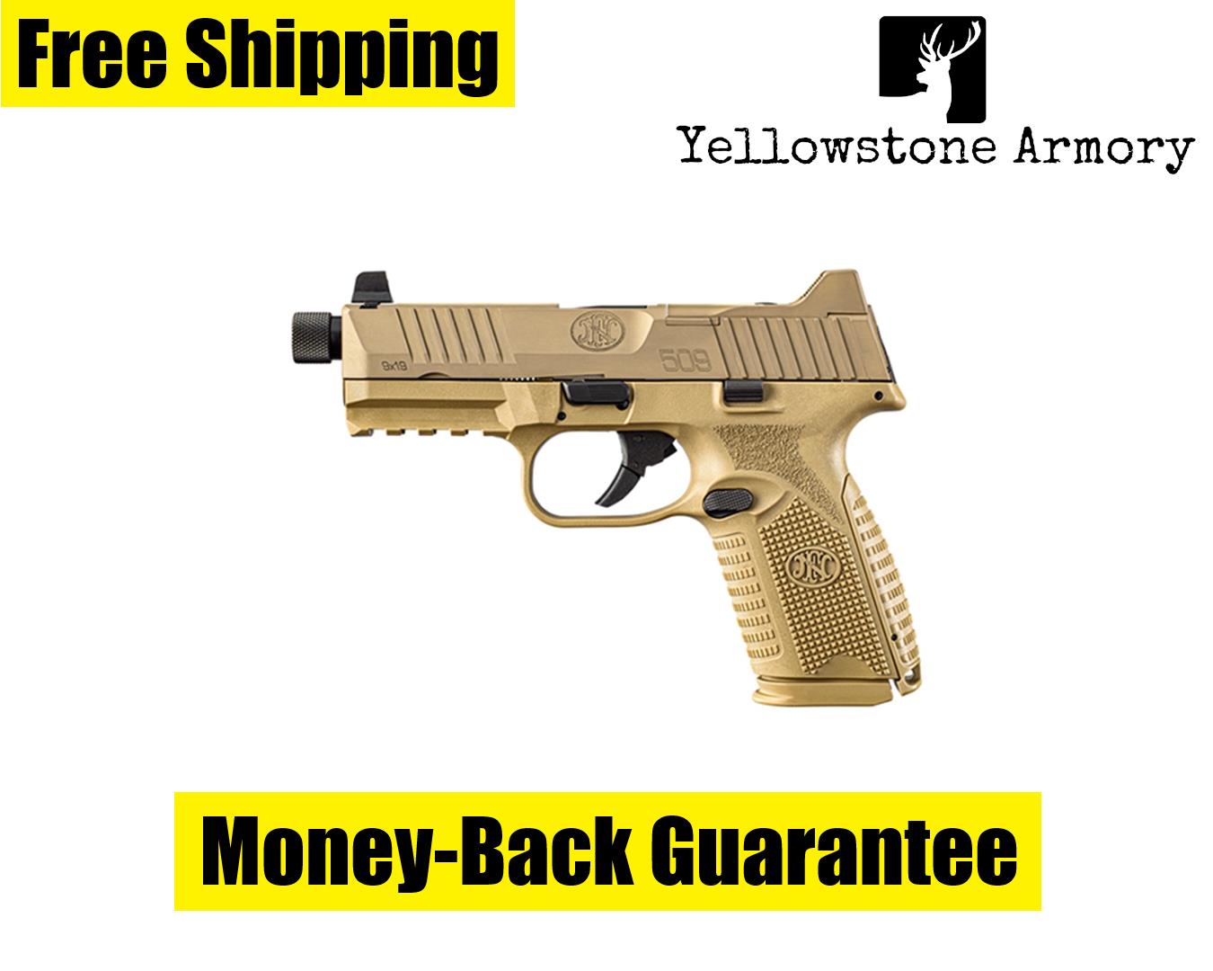 FN AMERICA 509 MIDSIZE TACTICAL 9MM 4.5 FDE 10RD 66100746-img-0