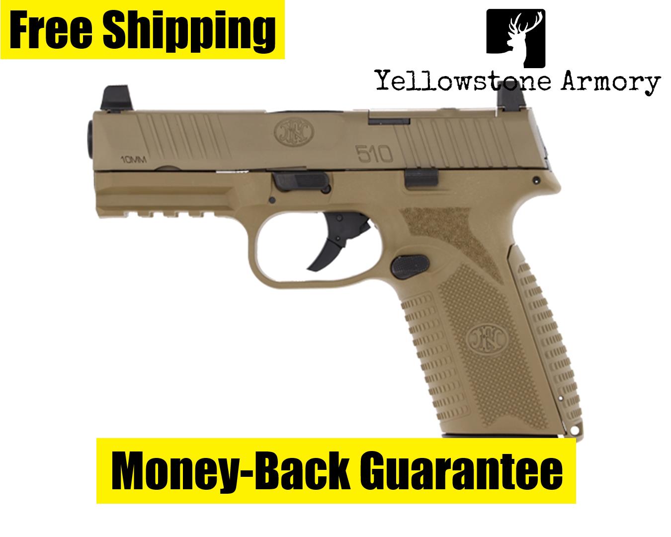 FN America 510 MRD 10MM 15R FDE 66-101380 66101380-img-0