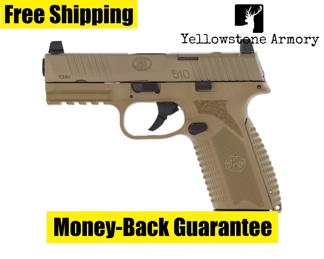 FN AMERICA 510 MRD 10MM 4.1 NMS FDE 10RD 66101382-img-0