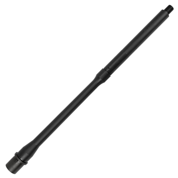 Picture of FN America Barrel, 16", 556NATO, 1:7 Twist, Button Broached, Mid-Length Gas System, M16 Contour, Fits AR-15, Matte Finish, Black 20-100041 20100041