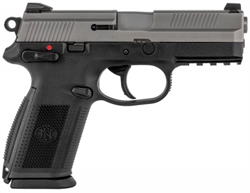 Picture of FN America LE 66841 FNX-9 9mm Luger Single/Double 4" 17+1 Black Interchangeable Backstrap Grip Polymer Frame Stainless Steel Slide 845737002039