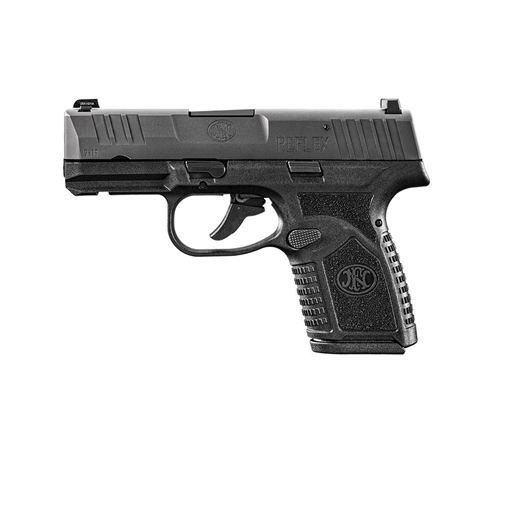 Picture of FN America Reflex, Semi-automatic Pistol, Polymer Frame, Internal Hammer Fired, Single Action Only, Micro Compact, 9MM, 3.3" Cold Hammer Forged Barrel, PVD Finish, Black, Manual Safety, Tritium Front Sight, 2 Dot Rear Sight, 2 Magazines, 10 Rounds 66-101420 66101420
