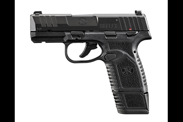 Picture of FN America Reflex, Semi-automatic Pistol, Polymer Frame, Internal Hammer Fired, Single Action Only, Micro Compact, 9MM, 3.3" Cold Hammer Forged Barrel, PVD Finish, Black, Manual Safety, Tritium Front Sight, 2 Dot Rear Sight, 2 Magazines, (1) 15 Round, (1) 11 Round 66-101416 66101416