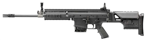 Picture of FN America SCAR 17S DMR NRCH, Semi-automatic Rifle, 6.5 Creedmoor, 16.25" Barrel, Anodized Finish, Black, SSR Stock, Polymer Pistol Grip, Adjustable Sights, 10 Rounds, 1 Magazine 38-101747 38101747