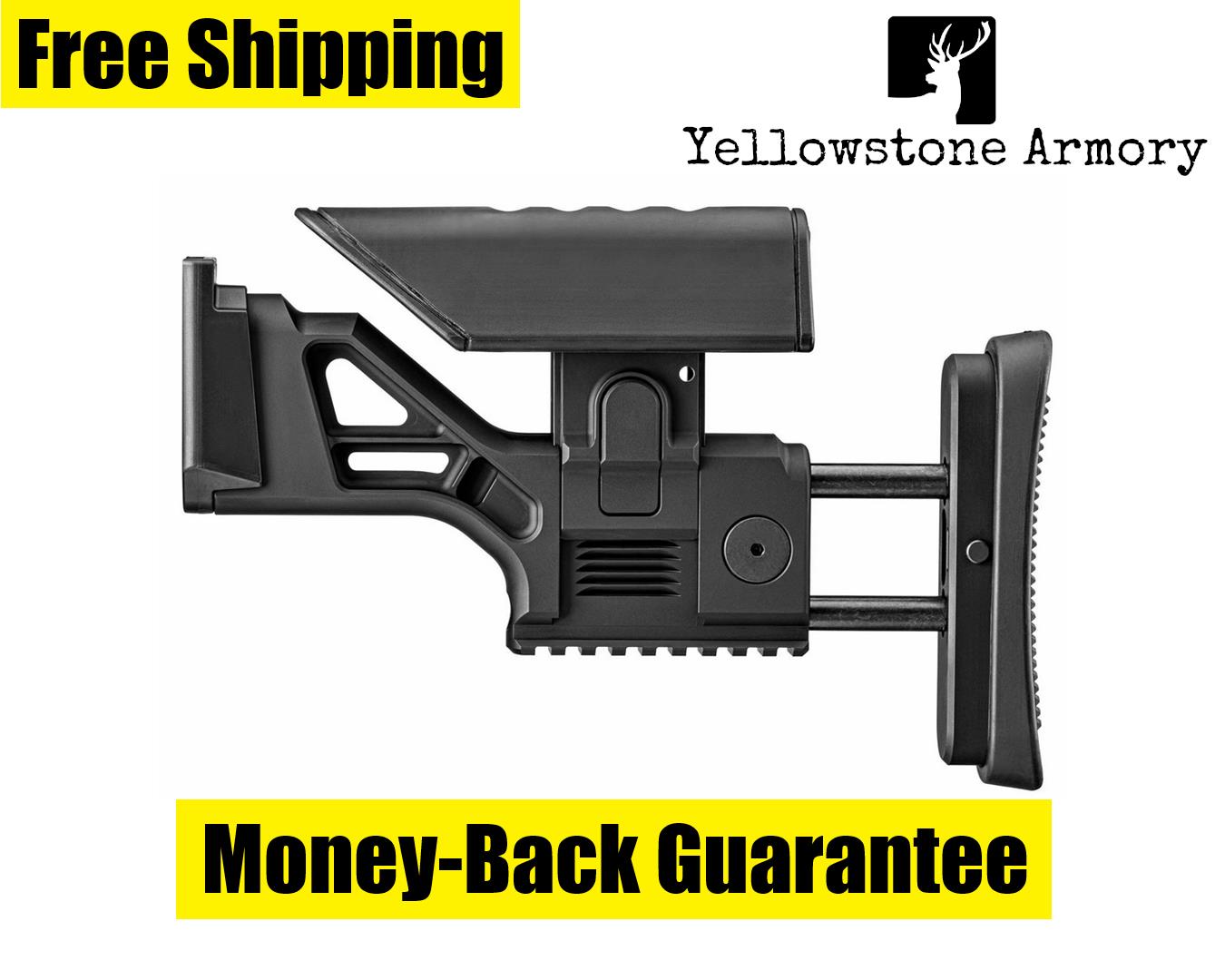 FN AMERICA SCAR SSR REAR STOCK ASSEMBLY BLACK 20100566-img-0