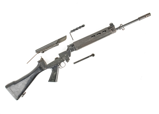 Picture of FN FAL 7.62X51MM PARTS KIT W/ POLY FURNITURE AND INTACT BARREL KIT0400