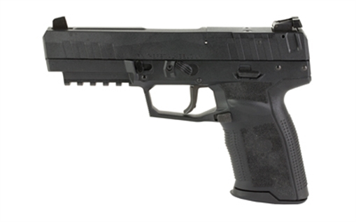 Picture of FN America Five Seven MRD, Single Action Only, Semi-automatic, Polymer Frame Pistol, Full Size, 5.7X28MM, 4.8" Barrel, Matte Finish, Black, Stippled Textured Grip, Optic Ready, Adjustable Sights, Ambidextrous, 20 Rounds, 2 Magazines, Includes Ballistic Zippered Case 66-101274 66101274