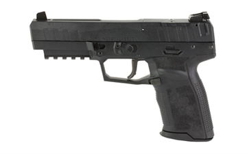 Picture of FN America Five Seven MRD, Single Action Only, Semi-automatic, Polymer Frame Pistol, Full Size, 5.7X28MM, 4.8" Barrel, Matte Finish, Black, Stippled Textured Grip, Optic Ready, Adjustable Sights, Ambidextrous, 20 Rounds, 2 Magazines, Includes Ballistic Zippered Case 66-101274 66101274