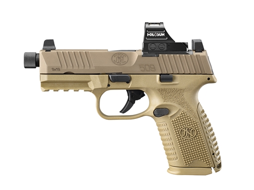 Picture of FN FN 509M T 9MM FDE 10+1 HOLOSUN MIDSIZE TACTICAL | NMS66-101939 66101939