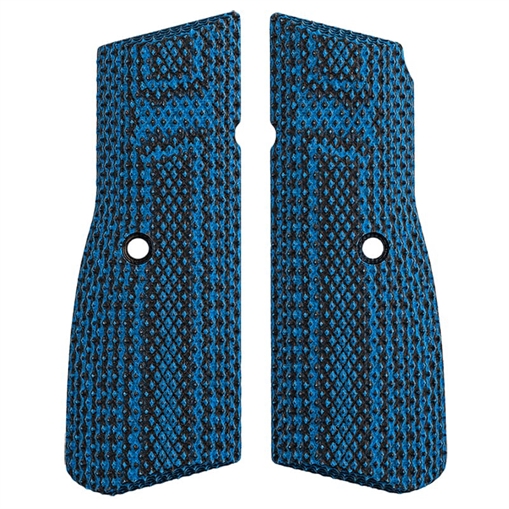 Picture of Fn America FN HIGH POWER G10 GRIPS BLACK/BLUE 20-100622