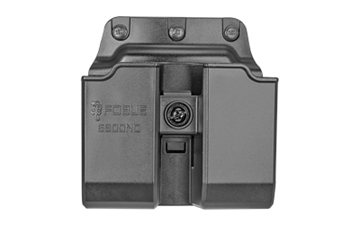Picture of Fobus Belt, Pouch, Black, Fits Double Mag Glock 9/40, Tension Adjustment Screw, Speed Side Cut 6900NDBH