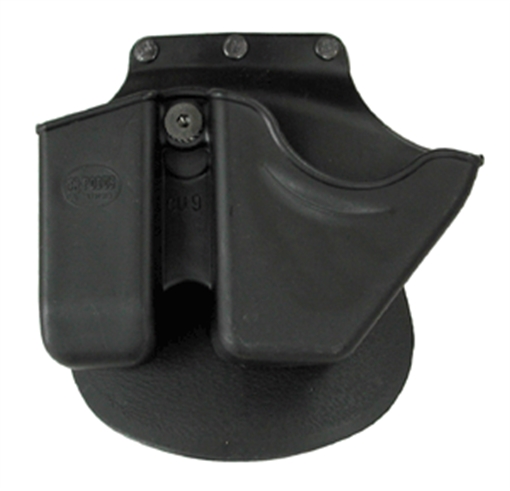 Picture of Fobus Paddle Case, Handcuff/Mag Combo 9mm/40 Cal., Universal Double Stack, Right Hand, Kydex, Black CU9