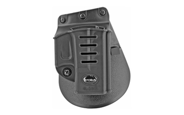 Picture of Fobus E2 Paddle Holster, Fits Glock 26/27/33, Right Hand, Kydex, Black GL26ND