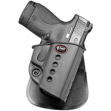 Picture of Fobus Evolution Holster Rot-Paddle for S&W M&P Shield/Taurus 708709/Walther PPS Right Hand Black SWSRP