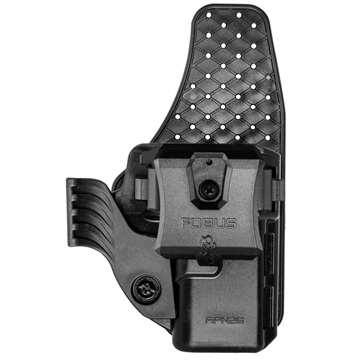 Picture of Fobus Handgun Holster OWB Paddle IWB Clip Wing & Sweatguard Appendix for Glock 26 & 27 Gen 1-4 Black Ambi APN26JPWG