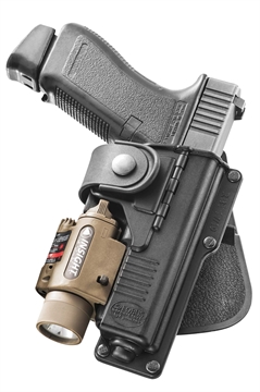 Picture of Fobus Paddle Holster For for Glock 17/22/31 With Light Or Laser RBT17