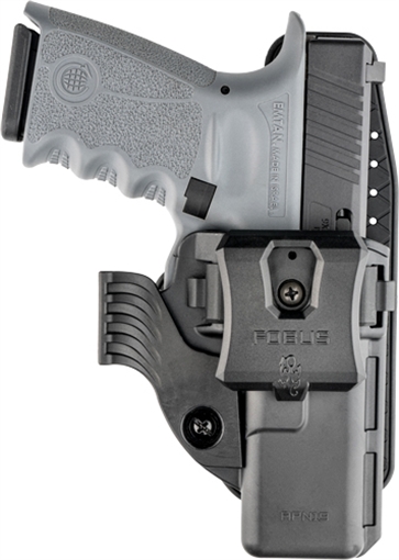 Picture of Fobus Handgun Holster OWB Paddle IWB Clip Wing & Sweatguard Appendix for Glock 19 19X 23 32 45 Black Ambi APN19JPWG