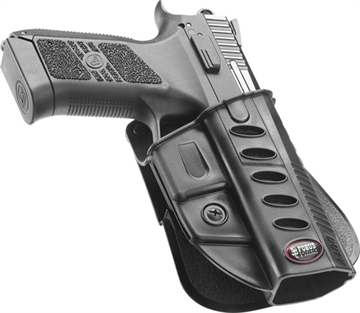 Picture of Fobus Evolution Series Paddle Holster For CZ in Black Right Hand P07