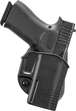 Picture of Fobus Evolution Series Paddle Holster, Outside Waistband, Right Hand, Fits Glock 43/43X/48/43X MOS/48 MOS, Black GL43RND