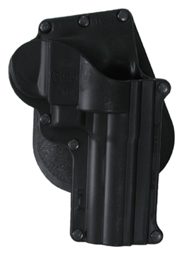 Picture of Fobus Paddle Holster, Fits Smith & Wesson 4" L/K Frame, Taurus 660/431/65, Right Hand, Kydex, Black SW4
