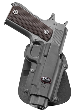 Picture of Fobus Paddle Holster, Fits 1911 Style All Models / S&W 945, Right Hand, Kydex, Black C21