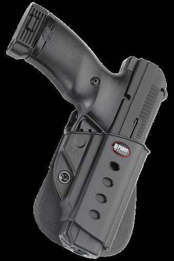 Picture of Fobus E2 Paddle Holster, Fits Ruger P94/95/97, Hi-Point 45, Right Hand, Kydex, Black HPP