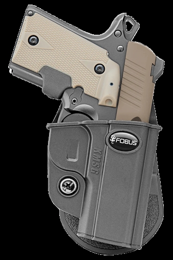 Picture of Fobus Evolution, E2 Paddle Holster, Fits Sig Sauer P238, Right Hand, Kydex, Black Finish KMSG